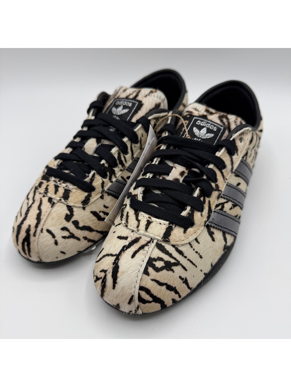 adidas Originals Tokyo Women Shoes Zebra Print KI4173 Off White Core Black Sz 5